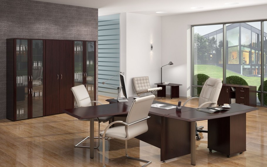 Мебель офисная Консул махагон