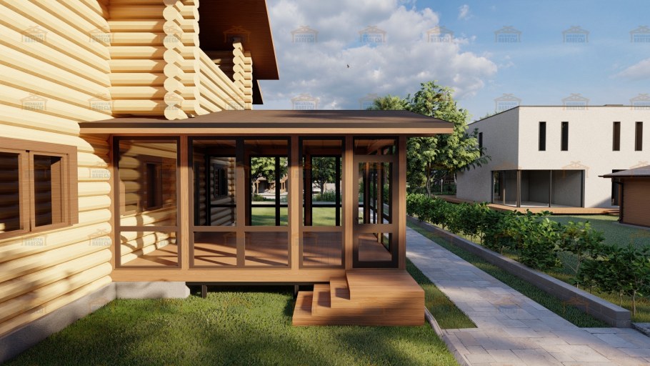 Веранда к дому Челябинск