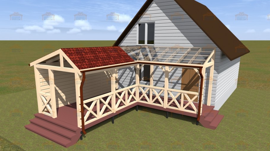 Угловая терраса