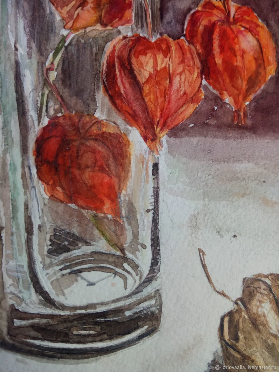 Ваза из тыквы поделка