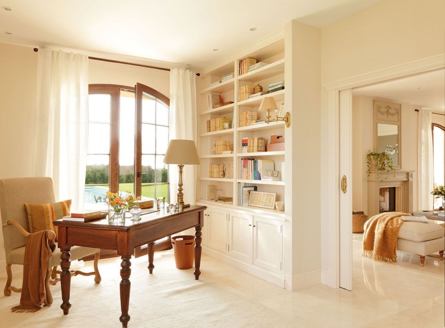 Уютный интерьер кабинета