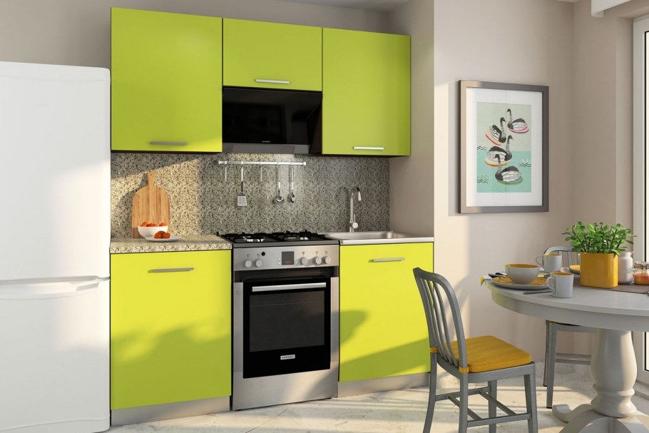 Кухонный гарнитур София лайм