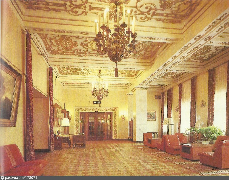 Гостиница Ленинград интерьер