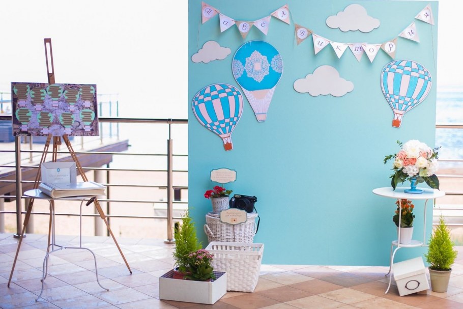 Украшение фотозоны