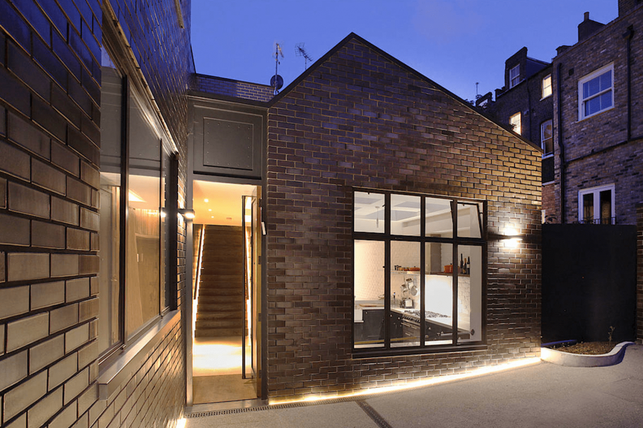 Наружная отделка дома в стиле лофт