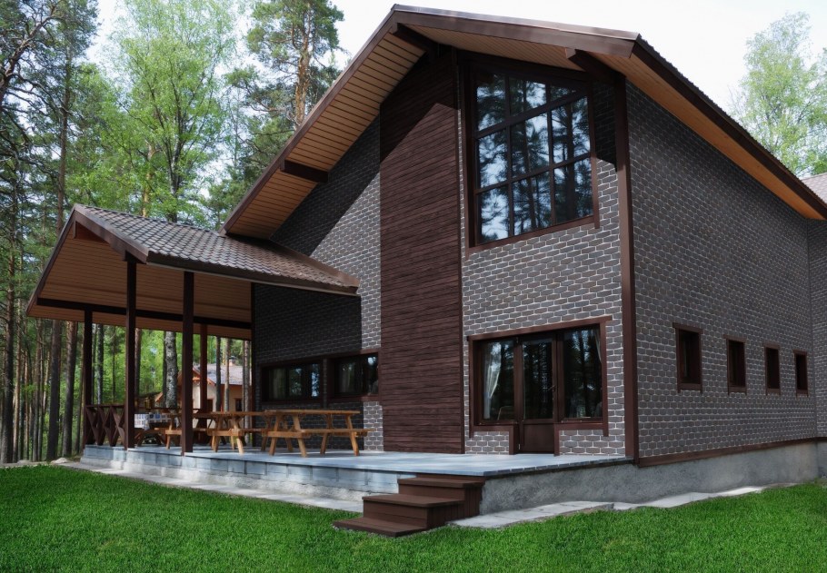 Фасадная черепица ТЕХНОНИКОЛЬ Hauberk