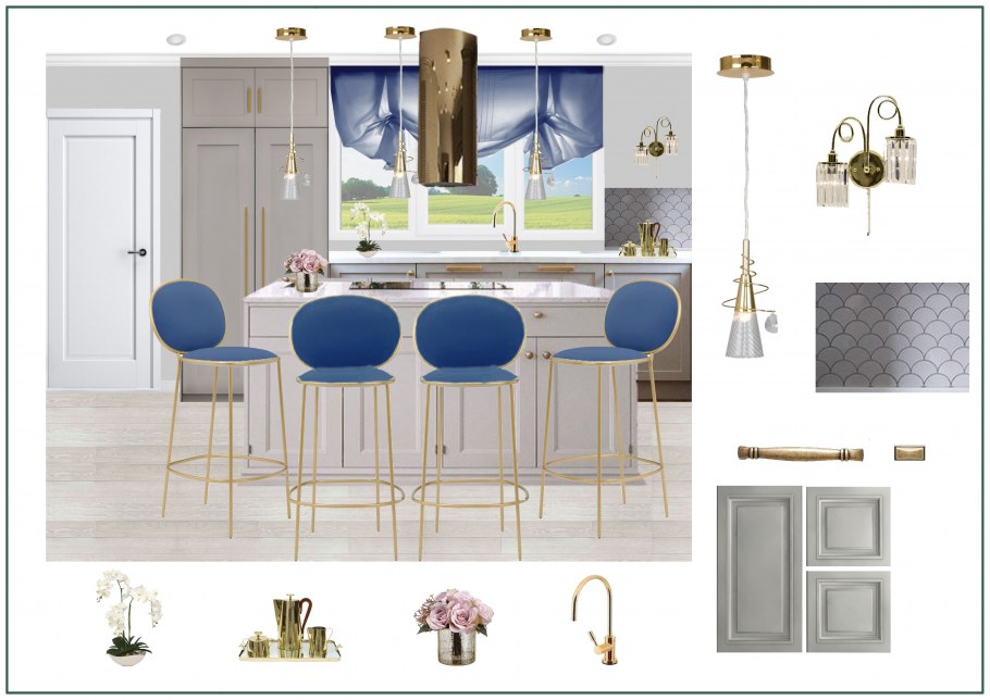 Мудборд кухни