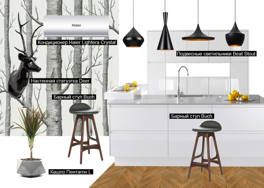 Коллаж кухни