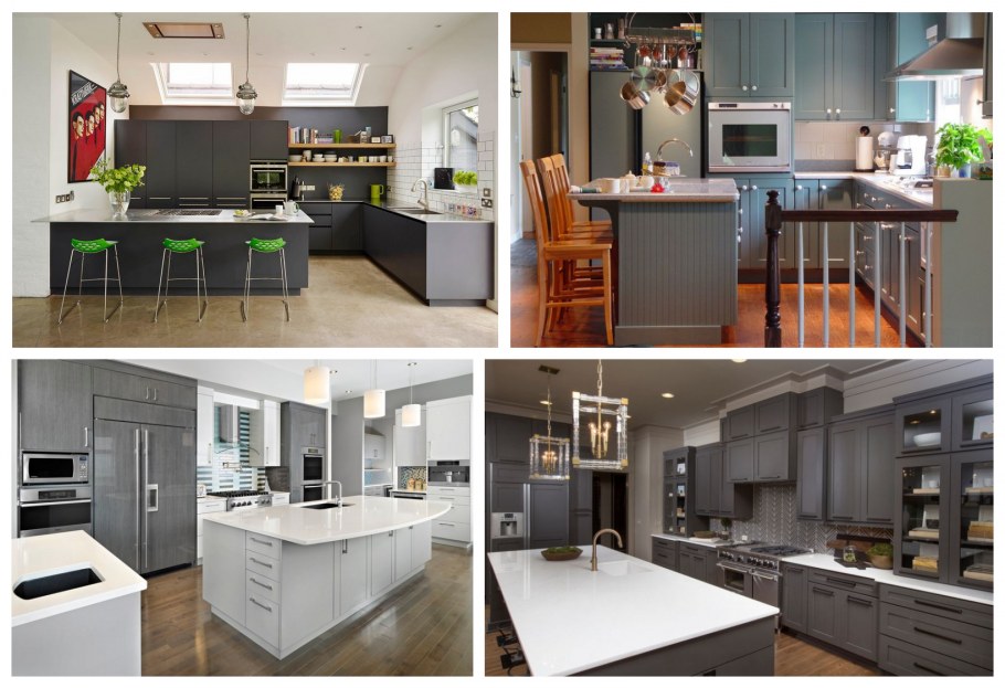Коллаж кухни гостиной