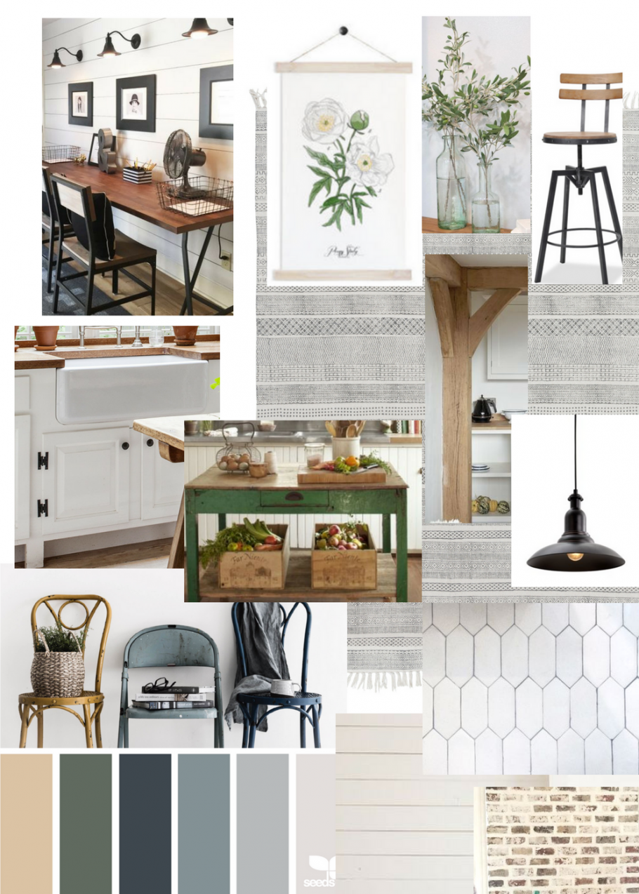 Мудборд Средиземноморский интерьер