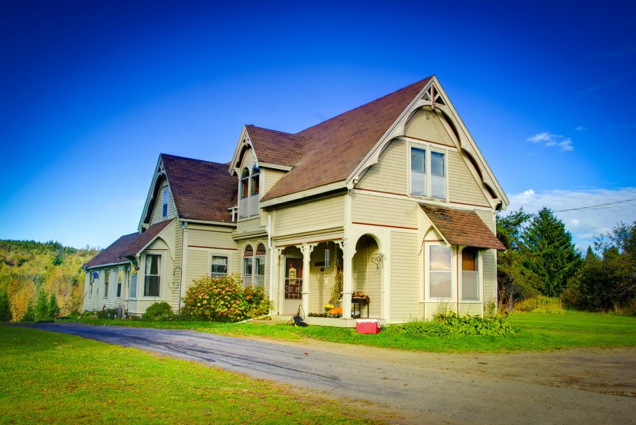 Цветные домики