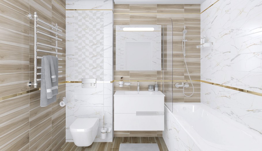 Керамогранит PIEZAROSA «шампань» 33х33 см 1.307 м2 цвет коричневый