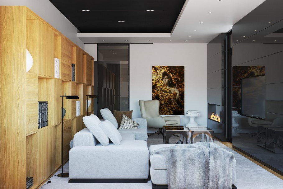 Интерьер Контемпорари арт