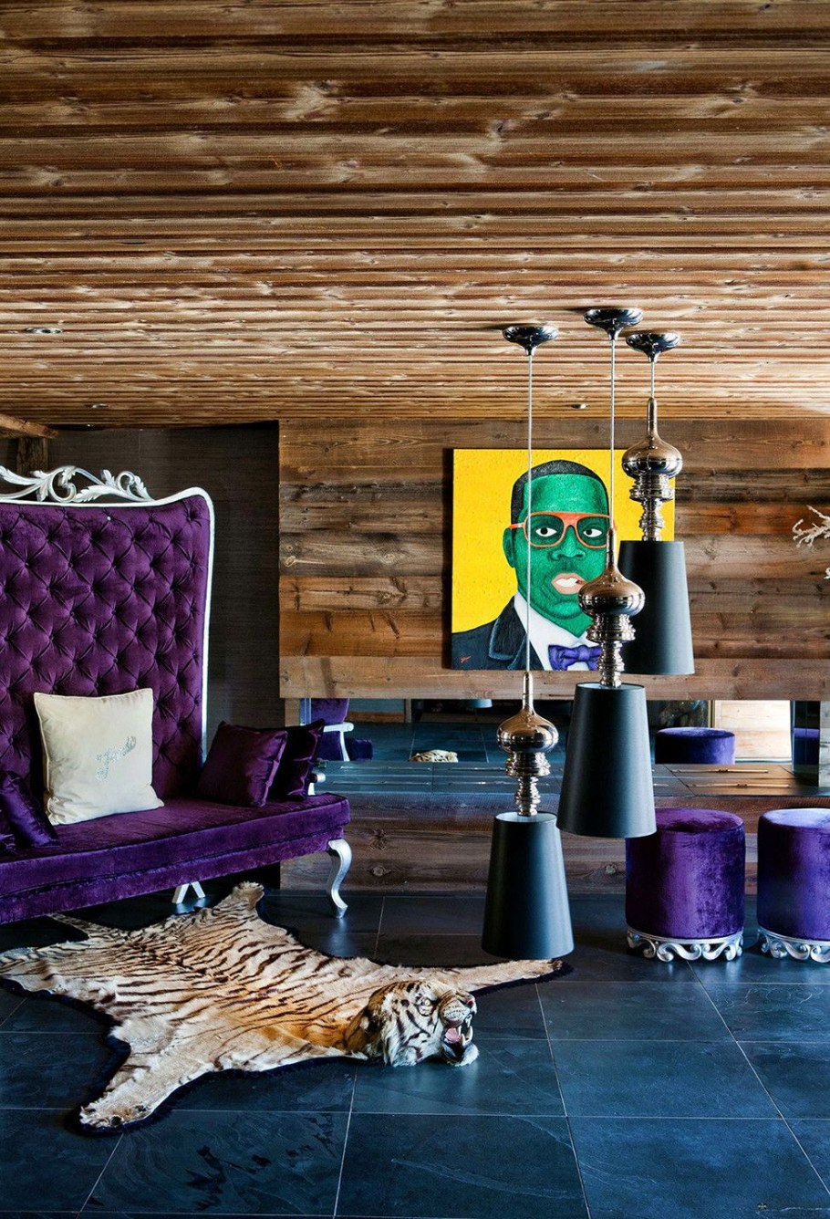 Гостиная в стиле поп арт