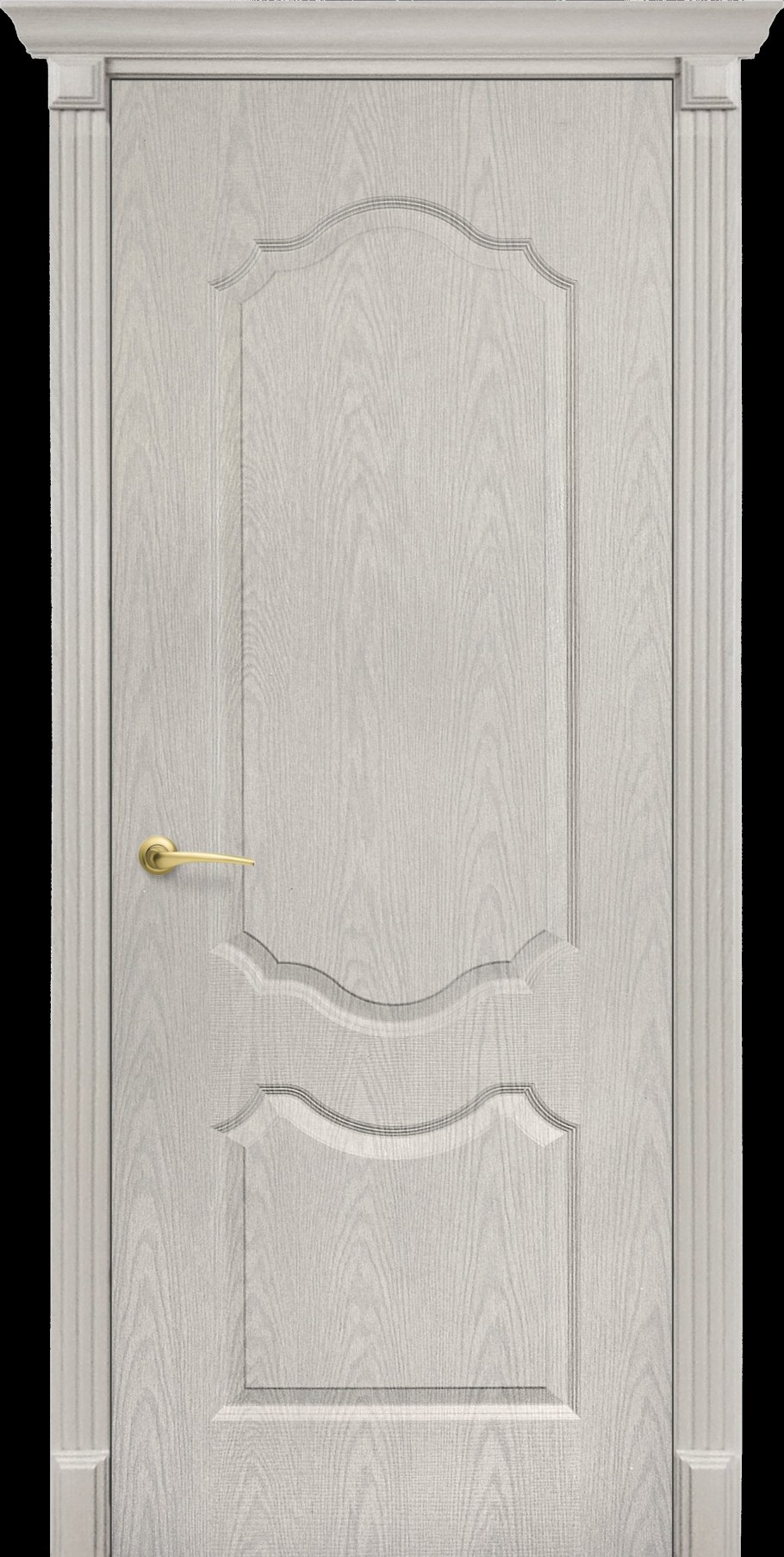 Двери шпон беленый дуб