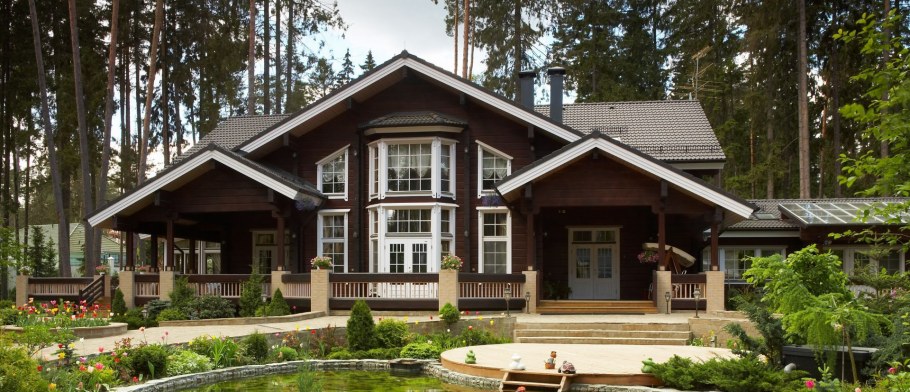 Дом из клееного бруса Хонка