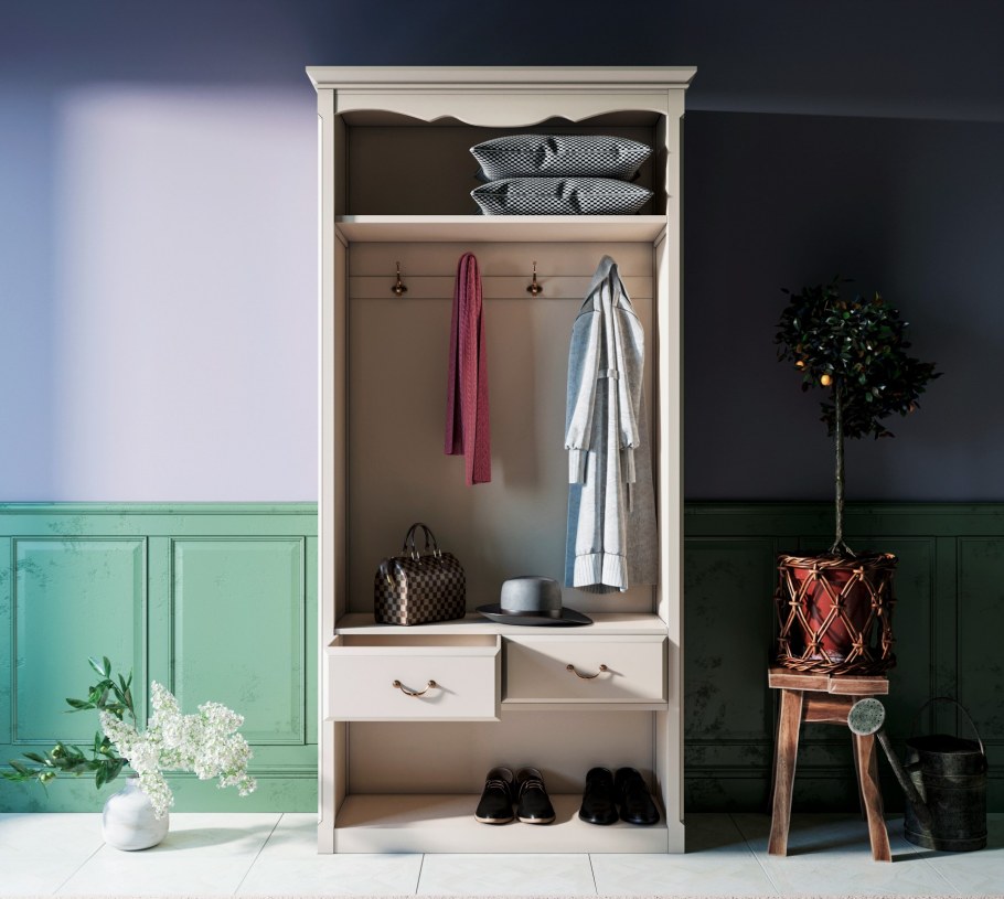 Шкаф прихожая Leontina