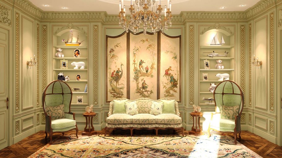 Неоклассика в интерьере