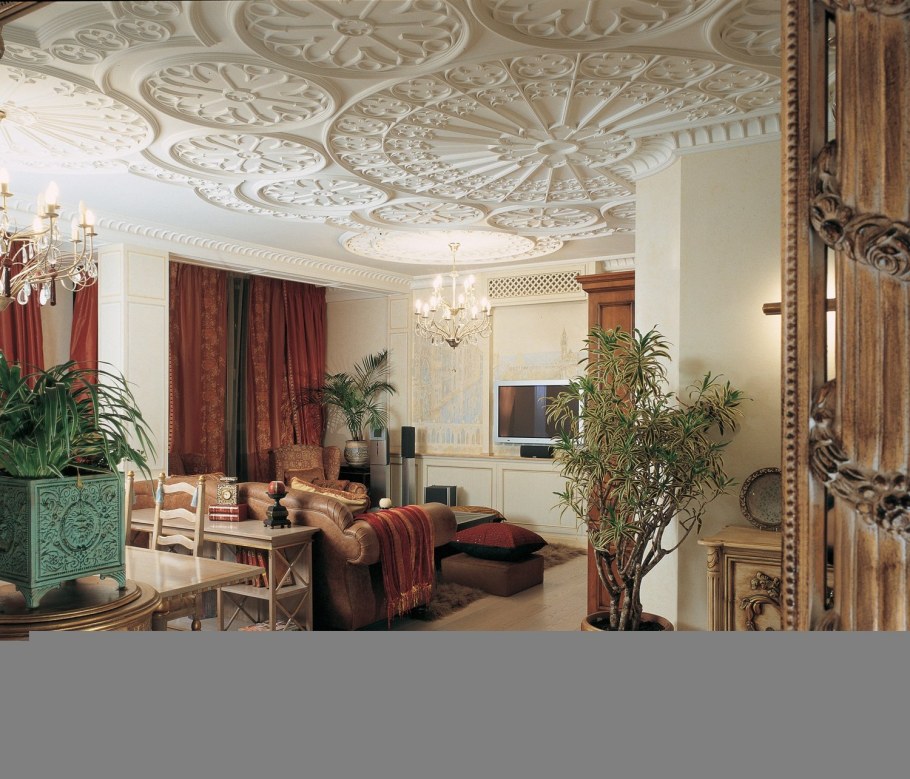 Интерьер арт-нуво арт-деко кухни