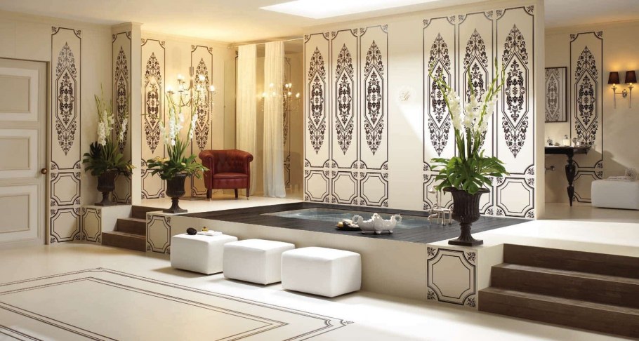 Лепнина на стенах