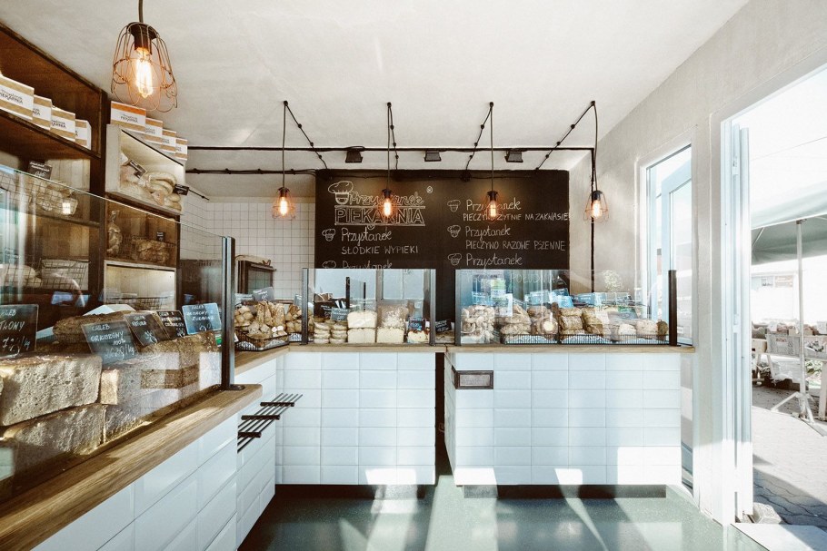 Интерьер пекарни