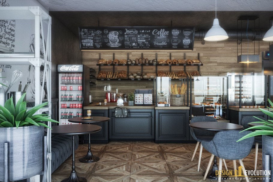 Кондитерская интерьер