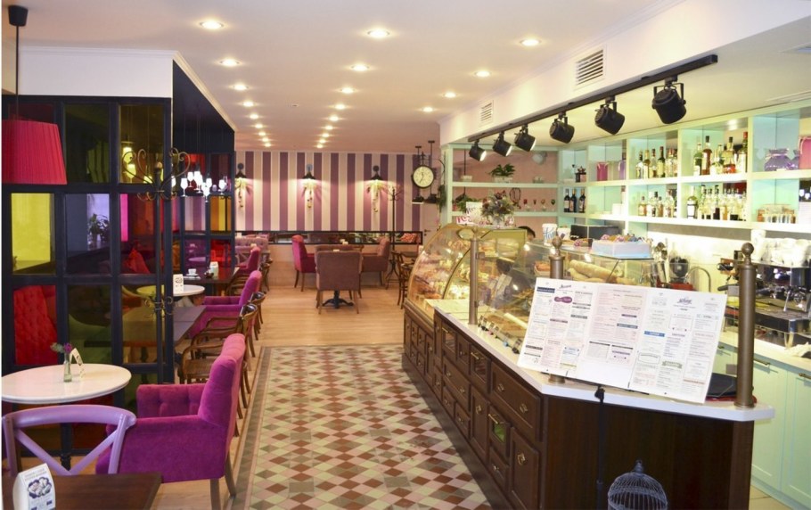 Интерьер кондитерской