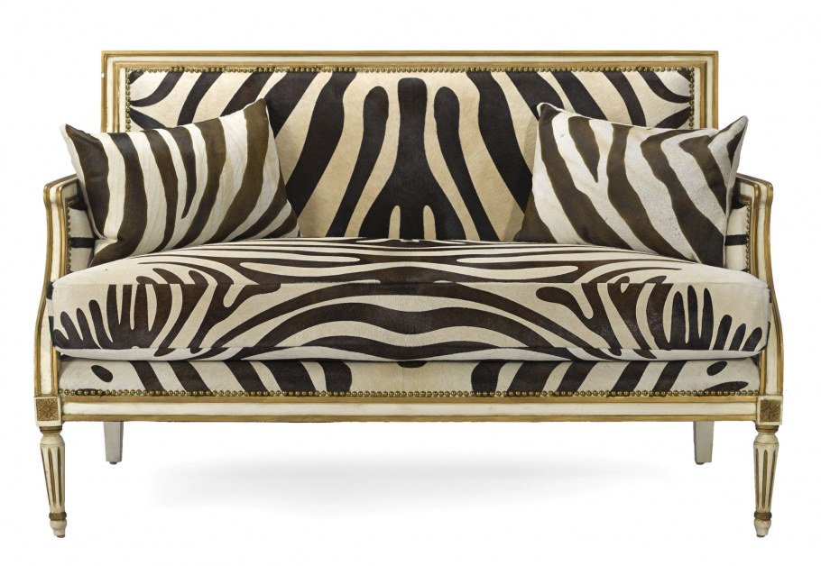 Африканский принт диван