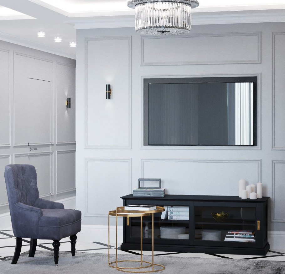 Архитектурный интерьер в стиле Неоклассика