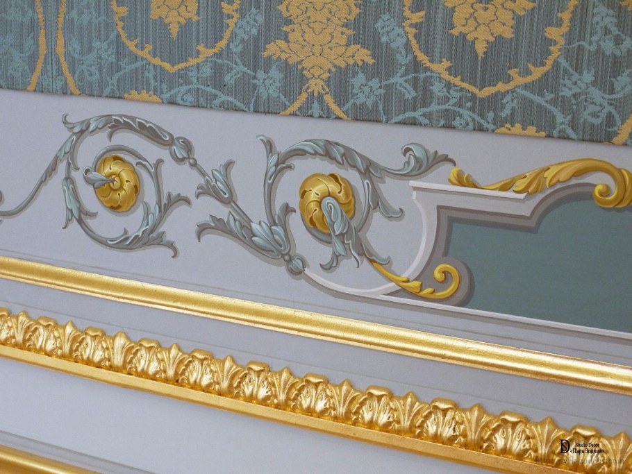 Альфрейная роспись классика