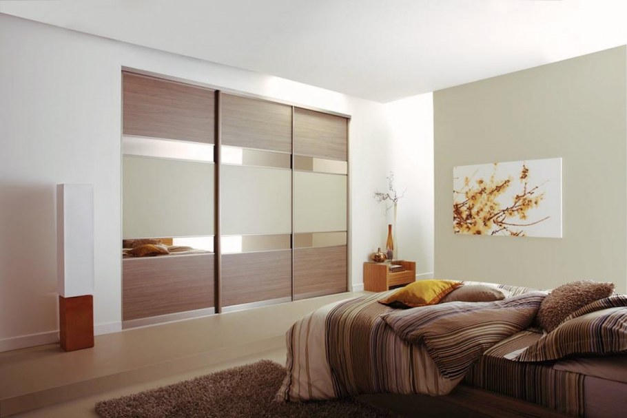 Встроенные шкафы в спальню