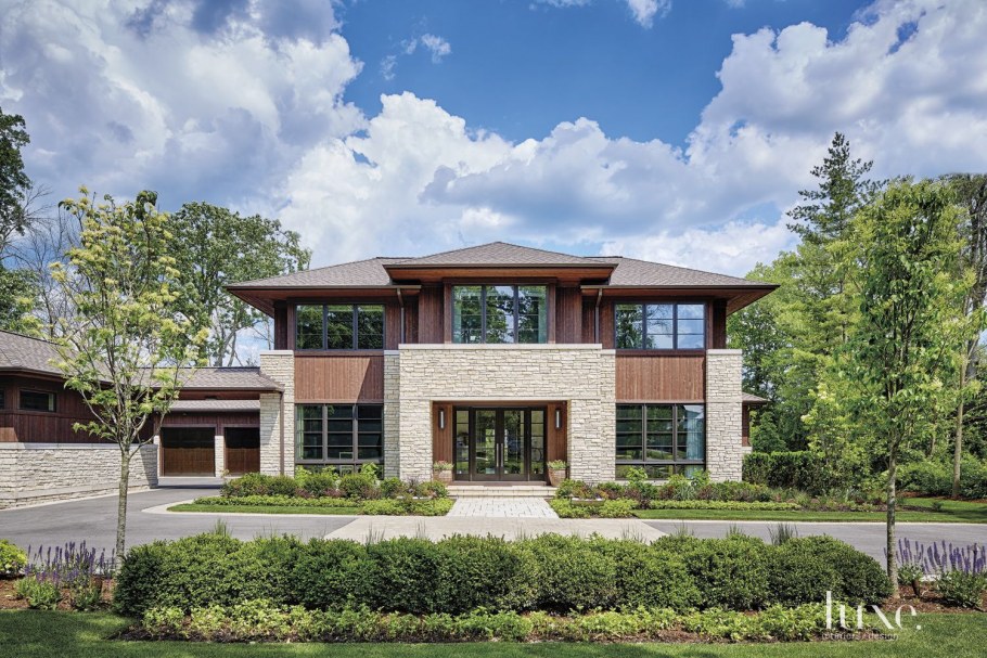 Дома в стиле Ллойда Райта прерии