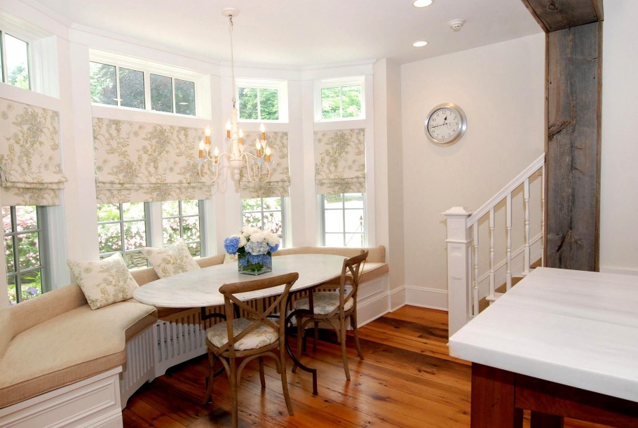 Шторы на эркерное окно