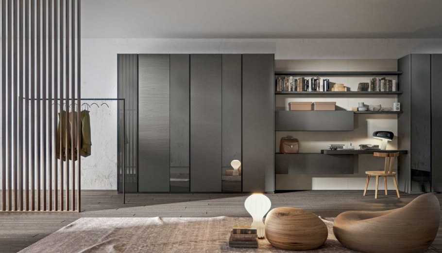 Современные итальянские распашные шкафы