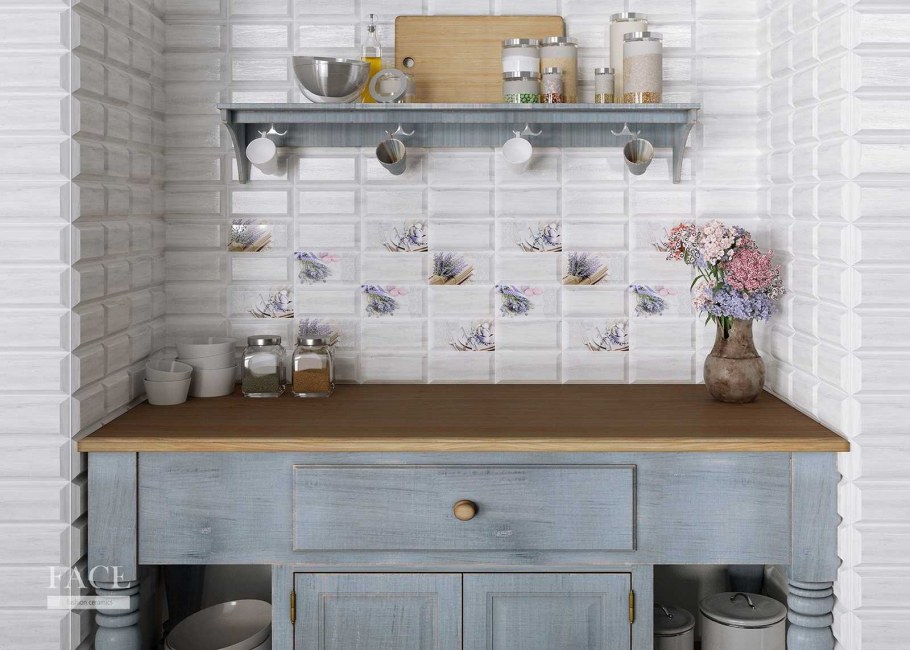Плитка для кухни face Fashion Ceramica «Lavender»