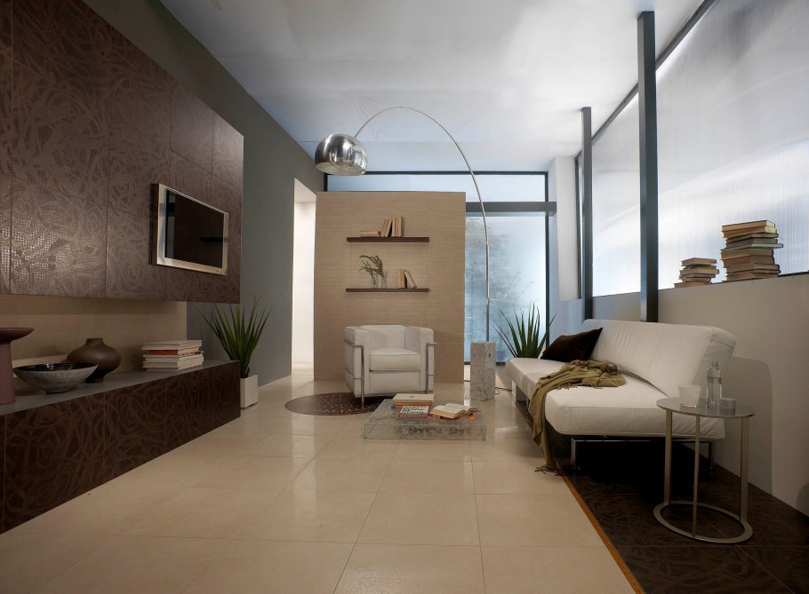 Керамогранит Italon в гостиной