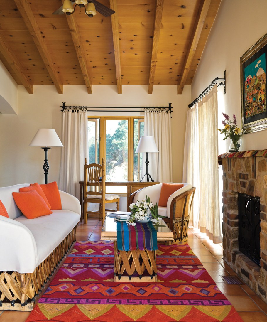 Ранчо в испанском стиле интерьер