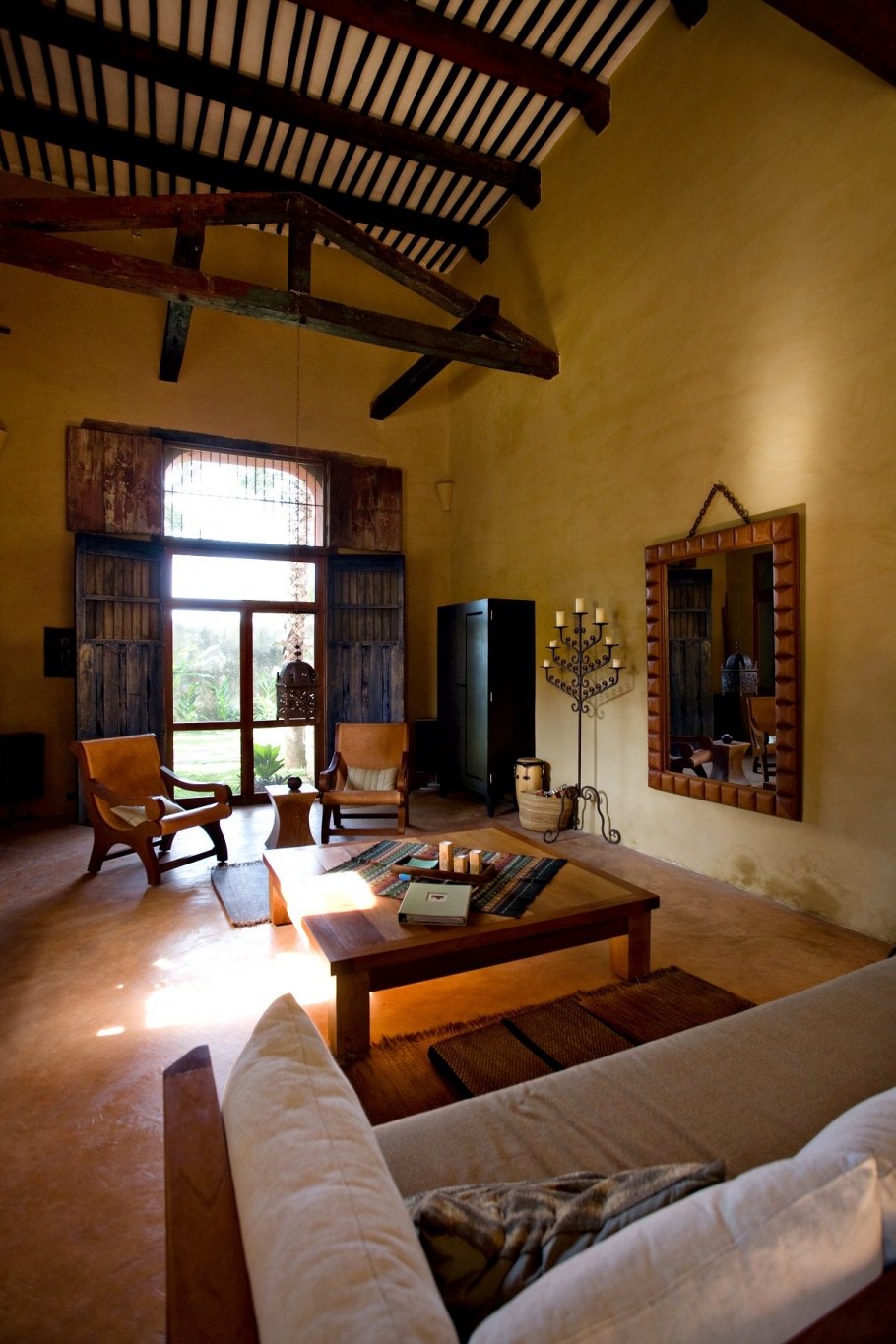 Гасиенда в колониальном стиле Мексика