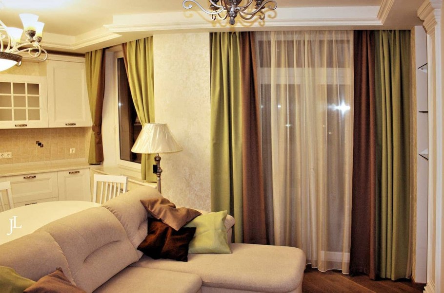 Шторы в гостиную