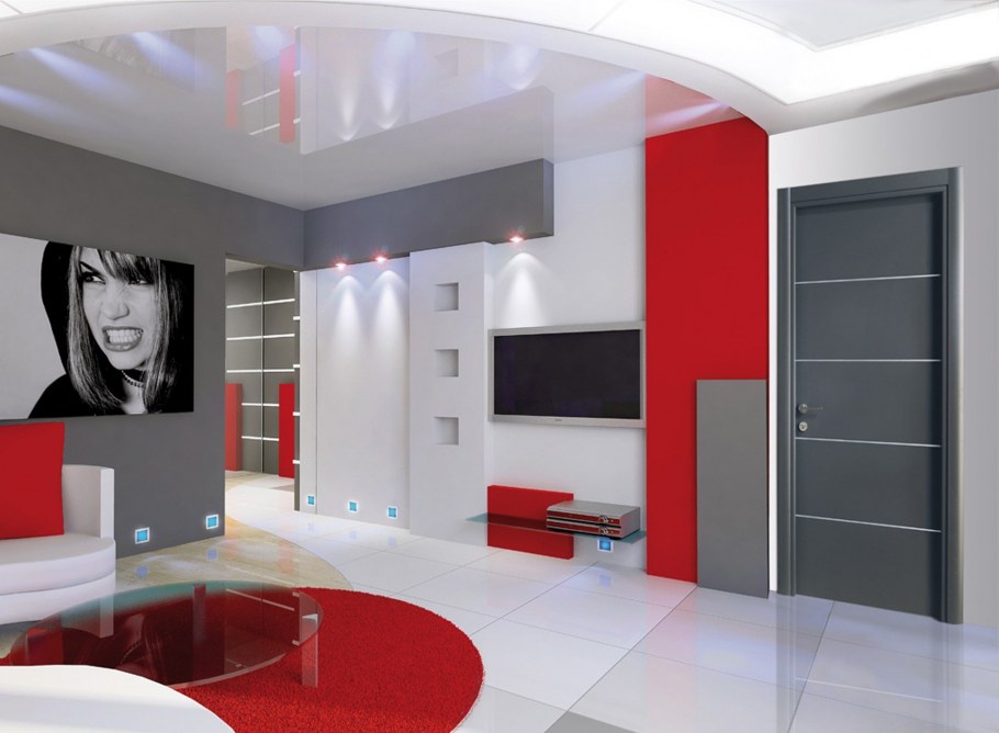 Комната в стиле конструктивизм