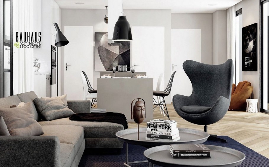 Стиль Bauhaus в интерьере