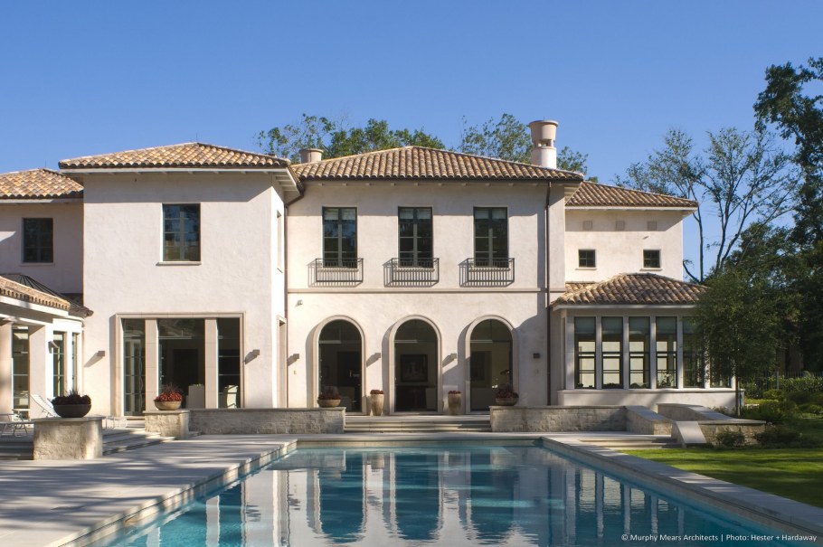 Вилла Средиземноморский стиль фасад