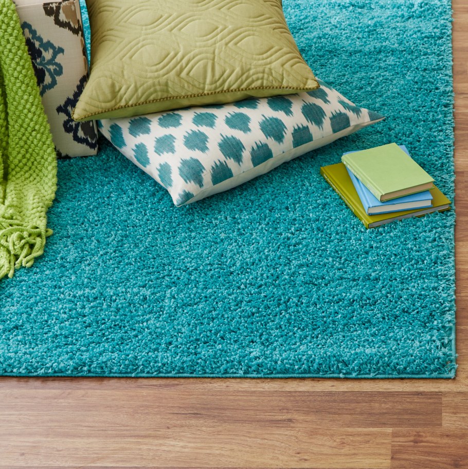 Ковер бирюзовый