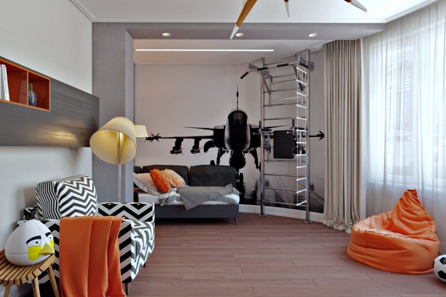 Дизайнерская комната для подростка