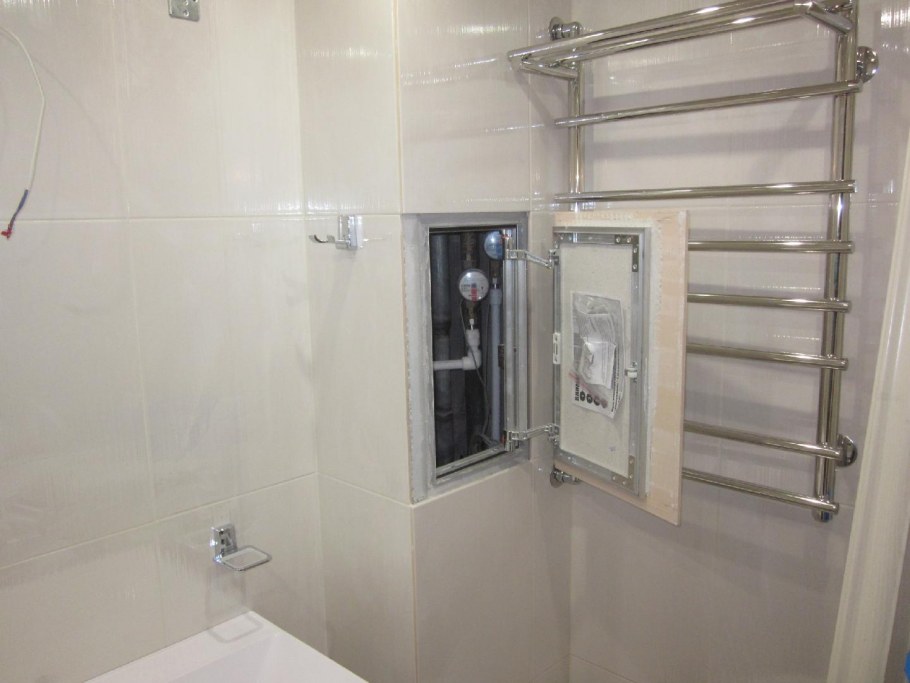 Перенос полотенцесушителя