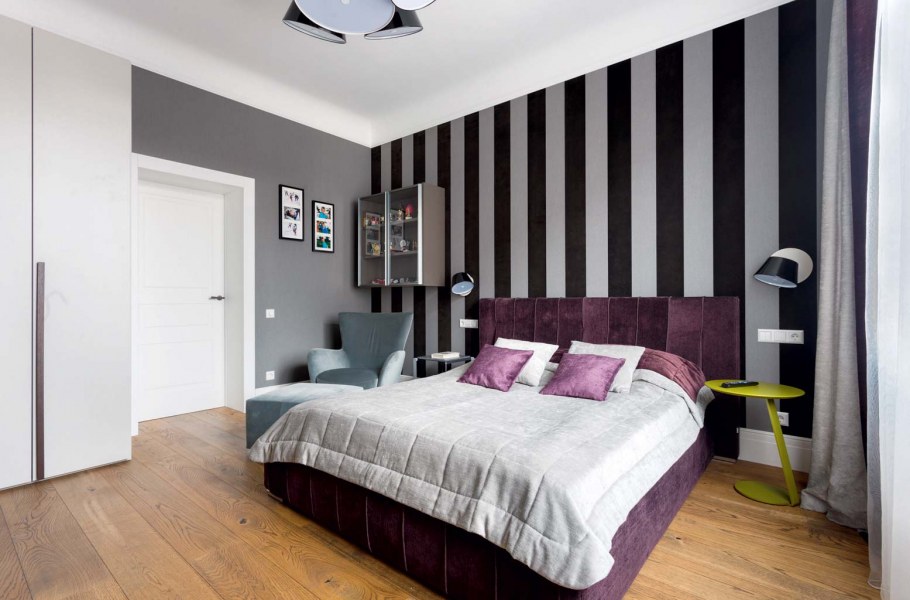 Комната в полоску