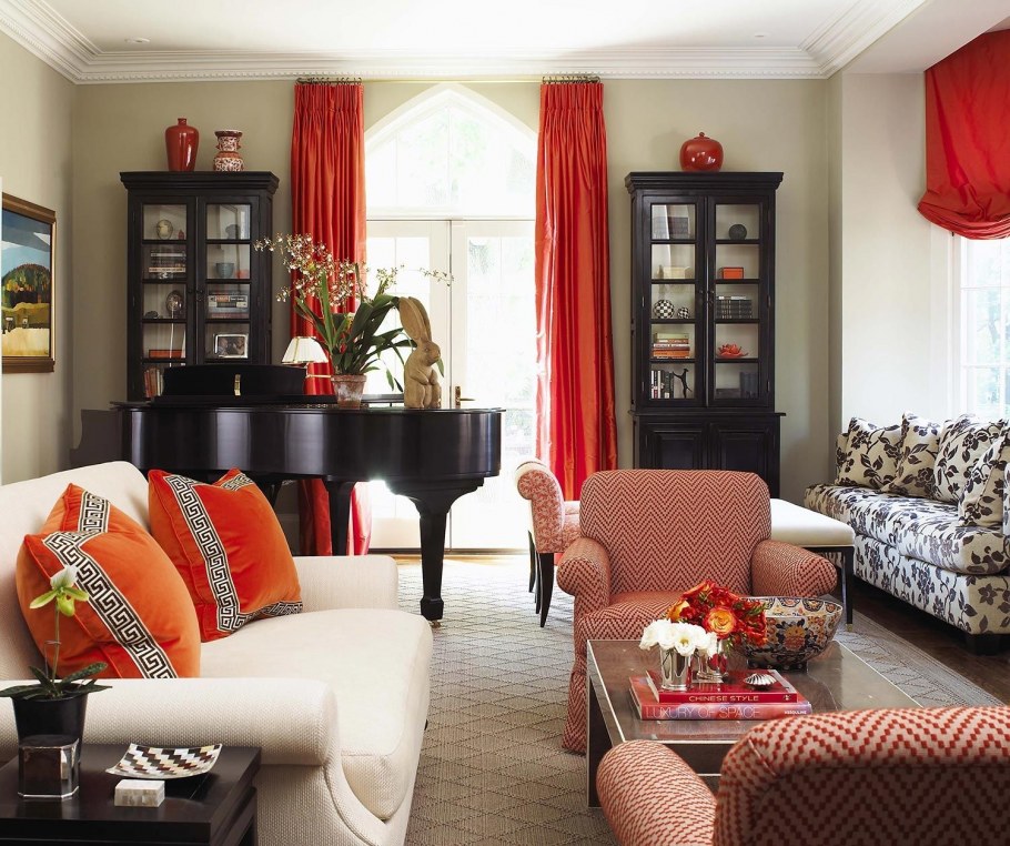 Цветовые акценты в интерьере