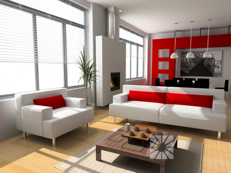 Шторы на кухню в современном стиле