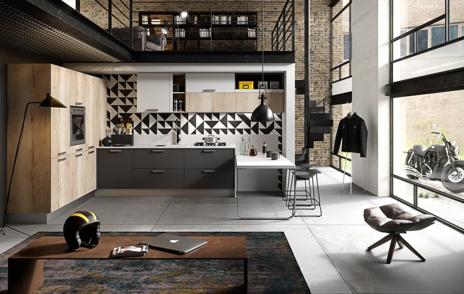 Кухни Снайдеро лофт