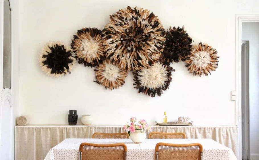 Как задекорировать стену своими руками фото